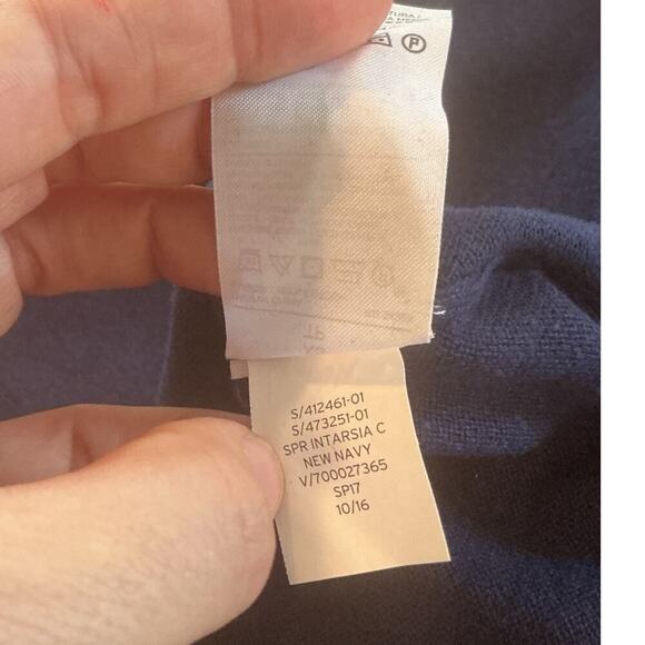 Gap Womens Crewneck Sweater Size XS Novelty Print Glasses Geek Nerd Preppy NEW - Picture 9 of 9